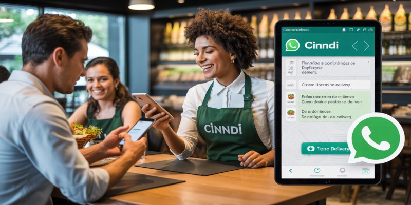 Como Integrar Delivery e WhatsApp: Potencialize seu Negócio com a CINNDI